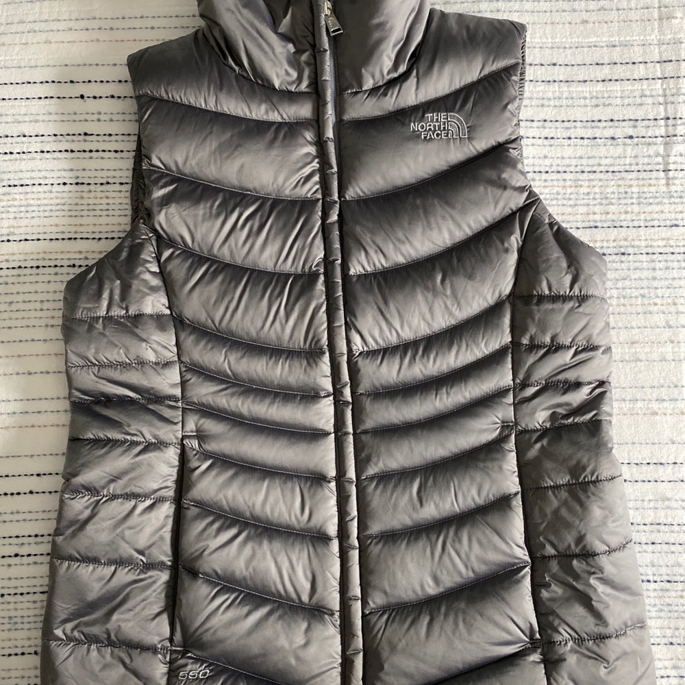 The North Face Gray Vest women’s M